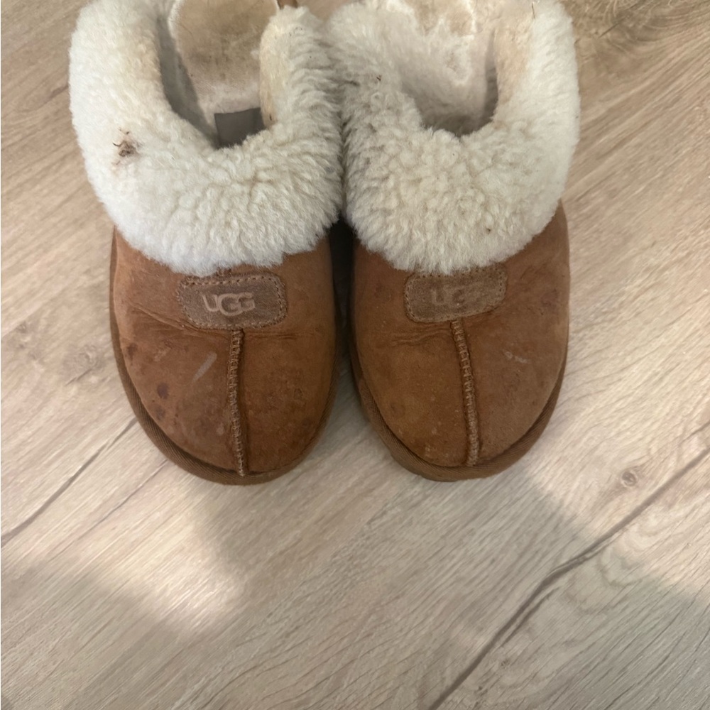 UGG Brown and Cream Women's Shoes